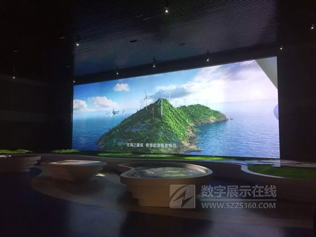 松下激光工程投影機PT-SMZ57C打造英利企業展廳